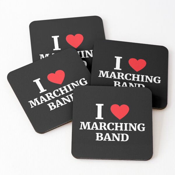 Item preview, I Love Marching Band Heart designed and sold by Vanover Designs.