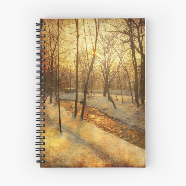 Item preview, Winter on the Olza River designed and sold by Redrose10.