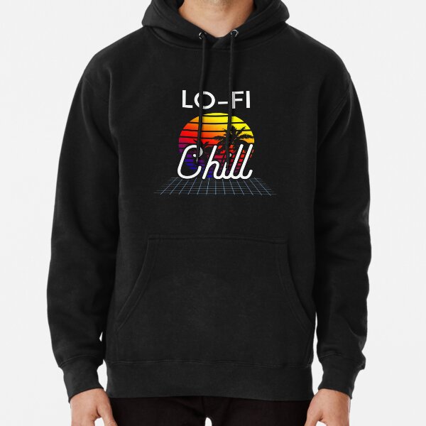 vaporwave sunset hoodie