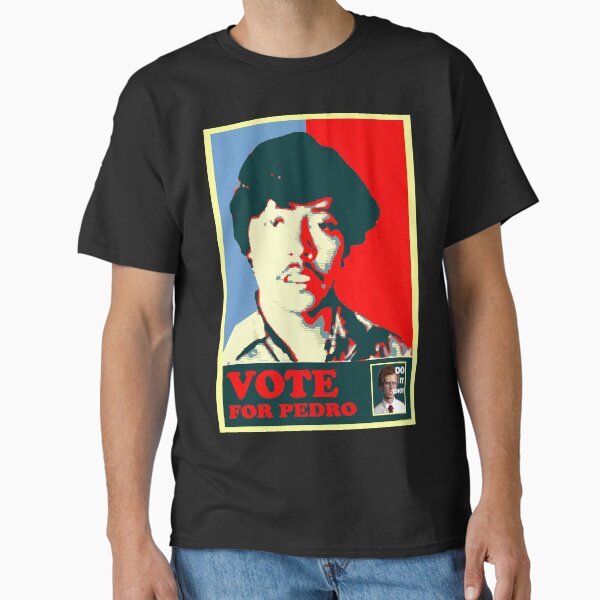Item preview, Vote for pedro, Shepard FAIREY style designed and sold by BOLD BOLD.