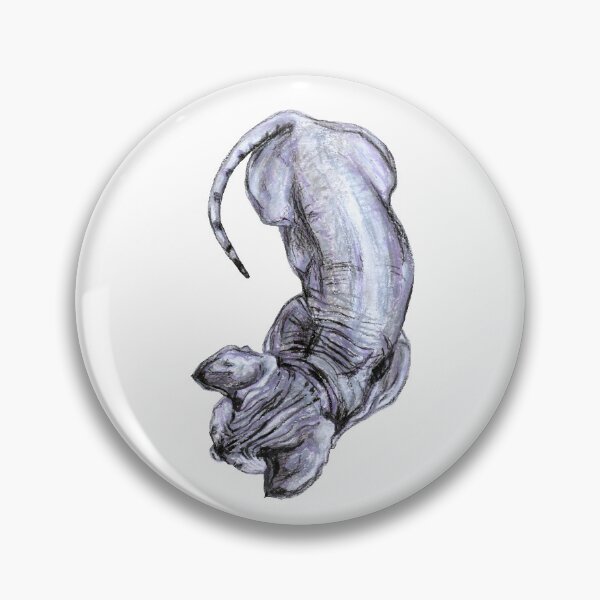 Item preview, Cute sphinx cat laying on floor designed and sold by stasia-ch.