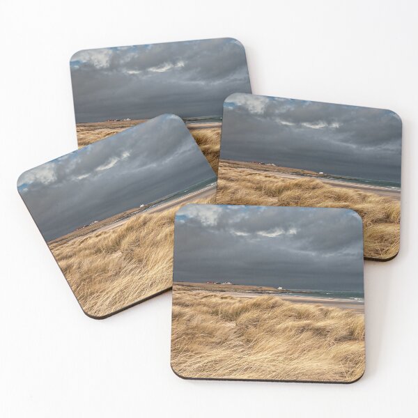 Item preview, Stormy Bamburgh Beach designed and sold by Reg-K-Atkinson.