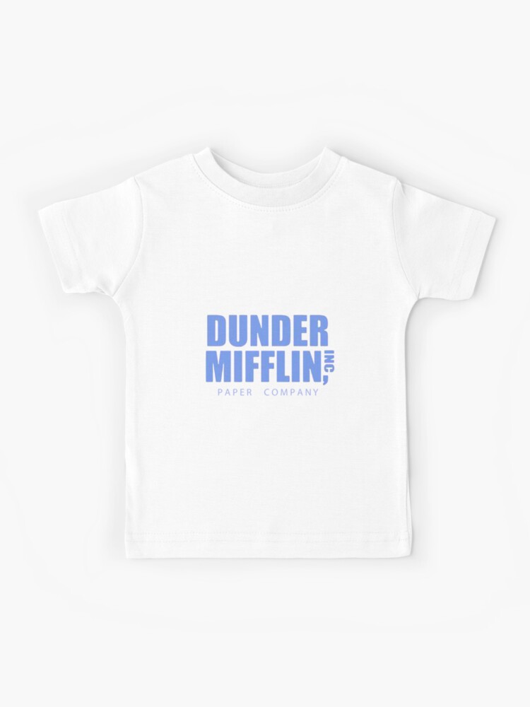 kids dunder mifflin shirt