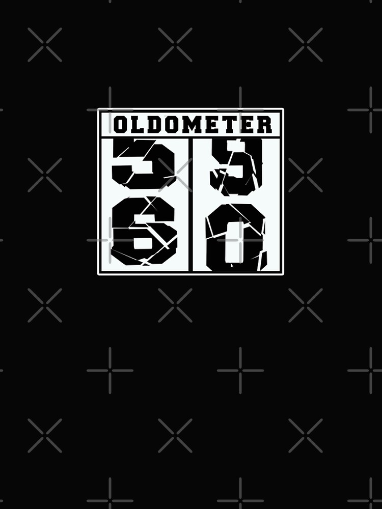 60 Years Old Oldometer Funny 60th Birthday Gift by Brapro