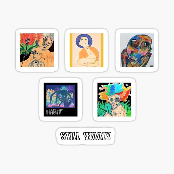 Still Woozy Sticker