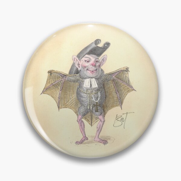 Item preview, Bat: in religious attire by Charles Briton designed and sold by ebrawne.