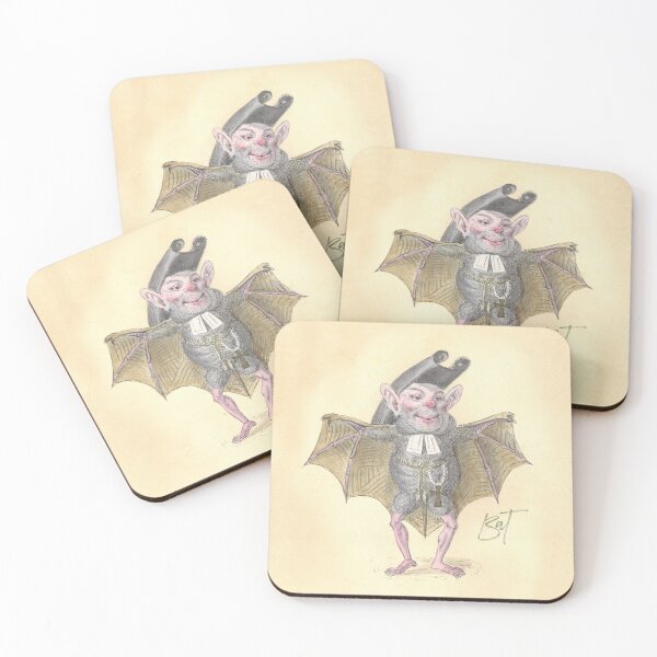 Item preview, Bat: in religious attire by Charles Briton designed and sold by ebrawne.