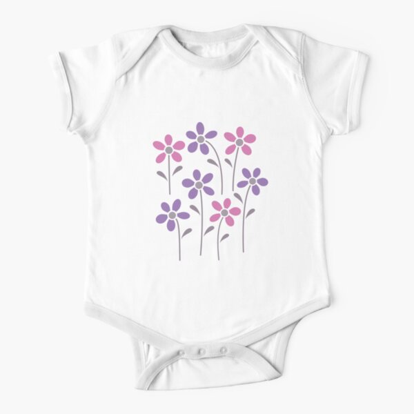 A child's garden Short Sleeve Baby One-Piece