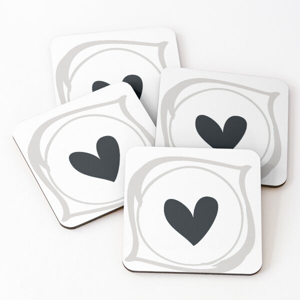 Item preview, Heart in Black designed and sold by Jeromelb1.