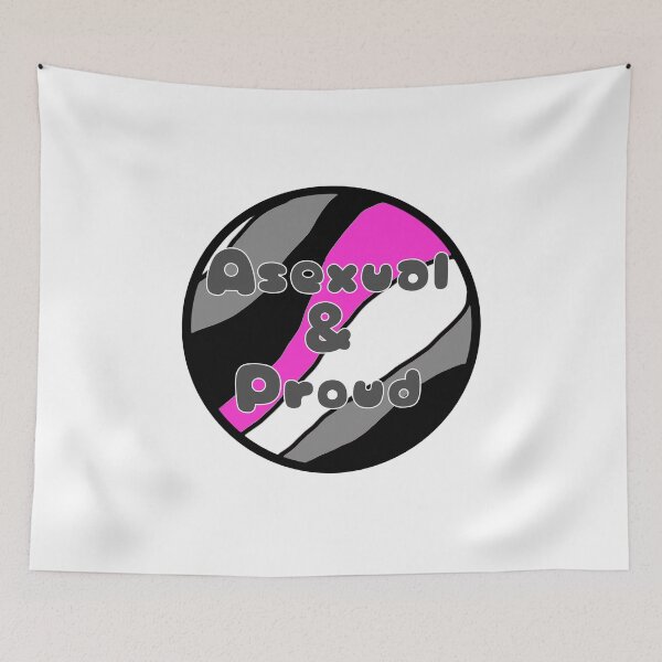 Item preview, Asexual&Proud designed and sold by siddrawss.