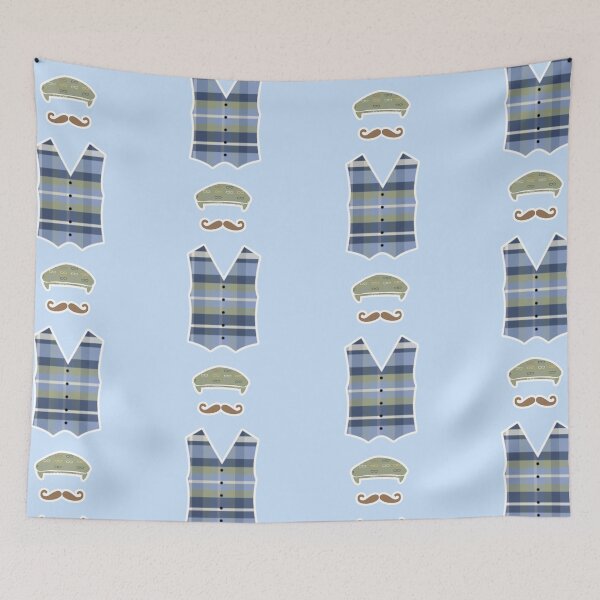 Item preview, Me and My Moustache Country Pursuits designed and sold by RosalieReeves.