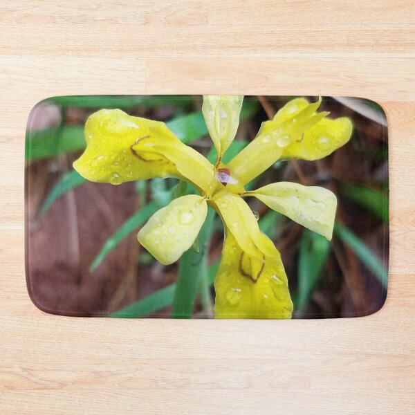 Item preview, Iris Koreana - floral sunshine on a rainy day designed and sold by rvjames.