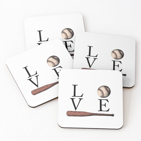 Artikelvorschau, LIEBE BASEBALL entworfen und verkauft von Edgy DESIGNS.