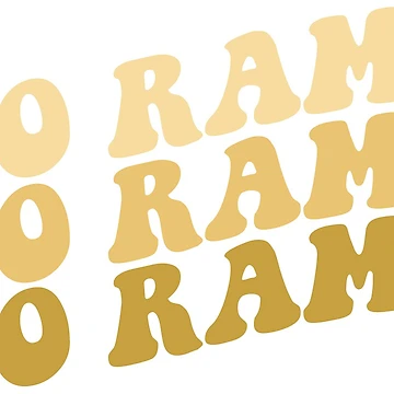 Artwork thumbnail, Go Rams by kileybates