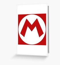 M Greeting Card