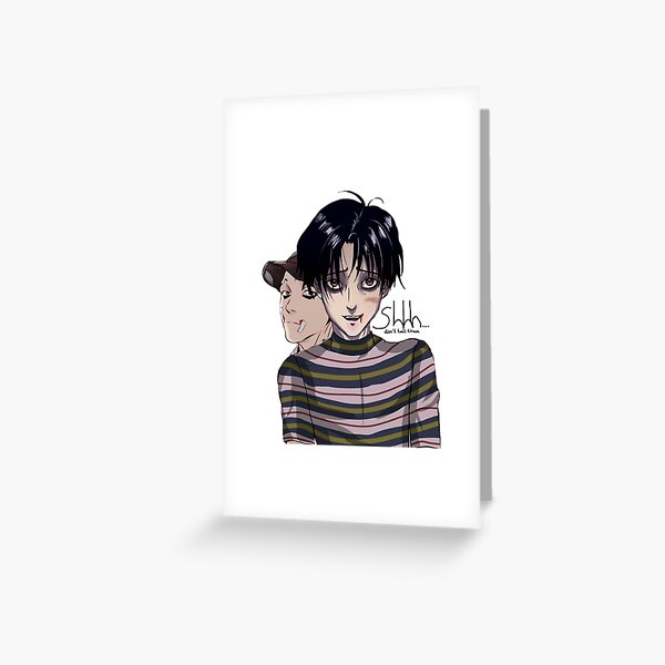 Killing Art Stalking Manhwa Character Yoon Bum Greeting Card for