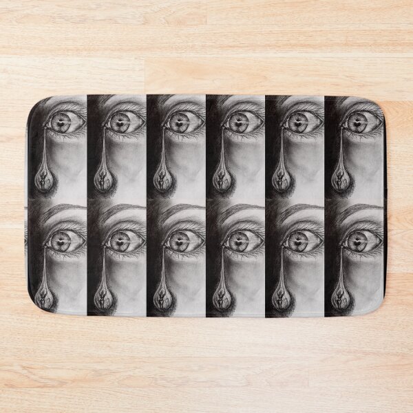 Item preview, crying eye designed and sold by nikisteelglass.