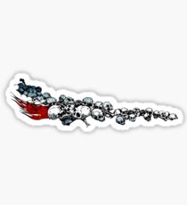 Cafe racer. Chopper style Sticker