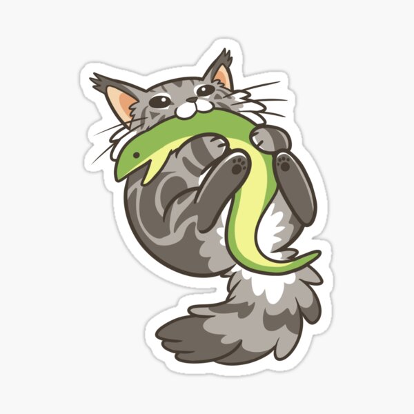 Amerikanische Waldkatze Sticker