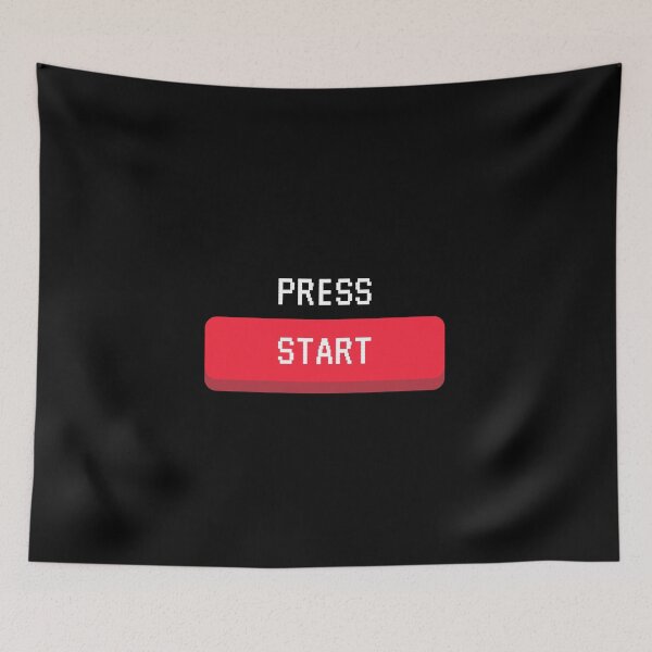 Item preview, Let's play! Press Start. designed and sold by TopsLooks.