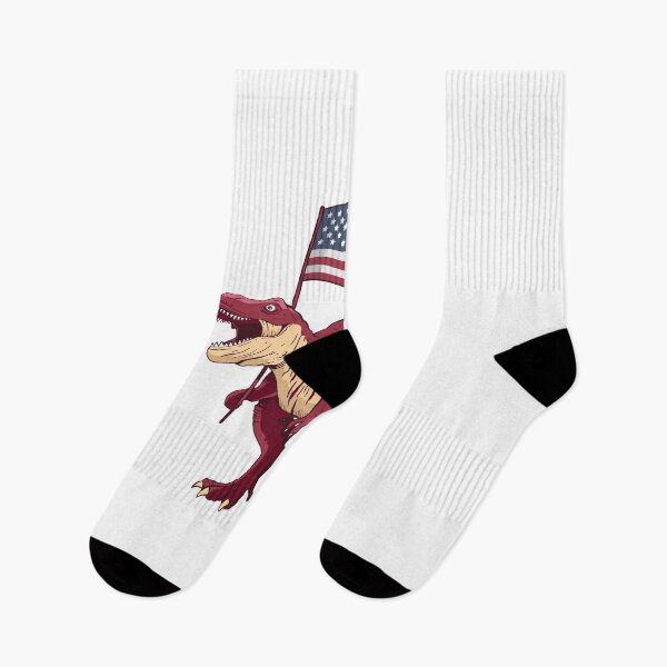 Item preview, patriotic t-rex  designed and sold by pirminio.