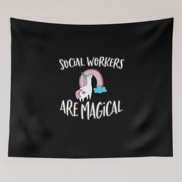Item preview, Social Worker Unicorn Social Workers are Magical, Unicorn Social Worker Gift designed and sold by Akmloza.