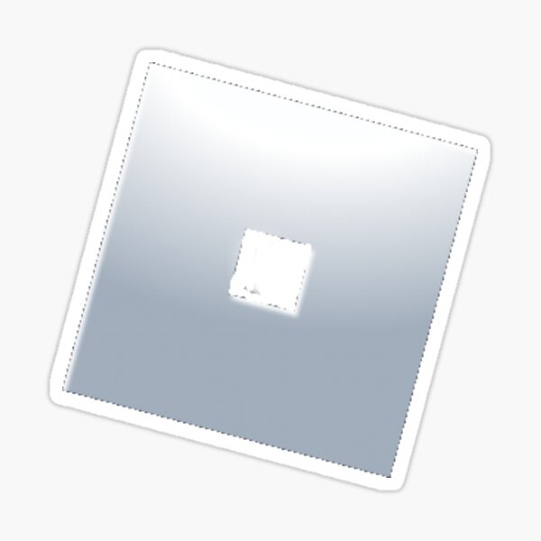 blue and white roblox icon