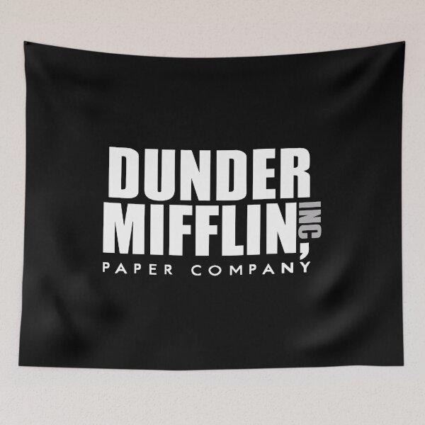 Item preview, Dunder Mifflin Utica Branch logo design designed and sold by Nouni-abdo.