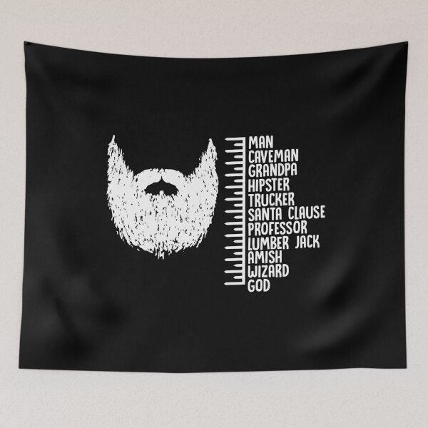 Item preview, Funny Beard Growth T-Shirt designed and sold by biNutz.