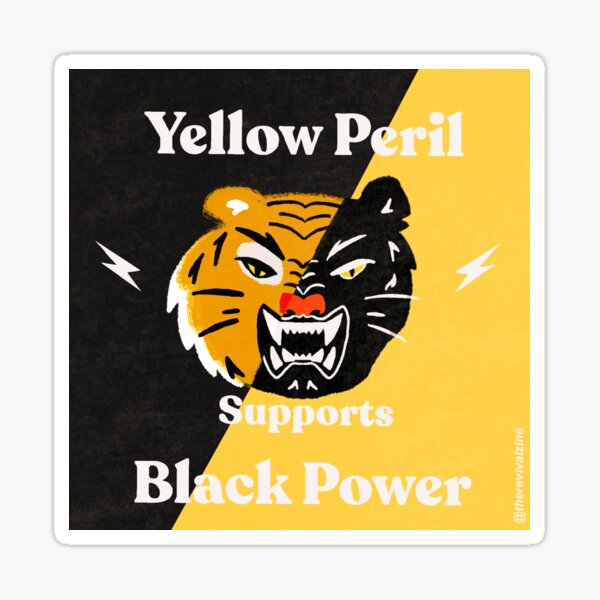Yellow Peril Supports Black Lives Matter Sticker