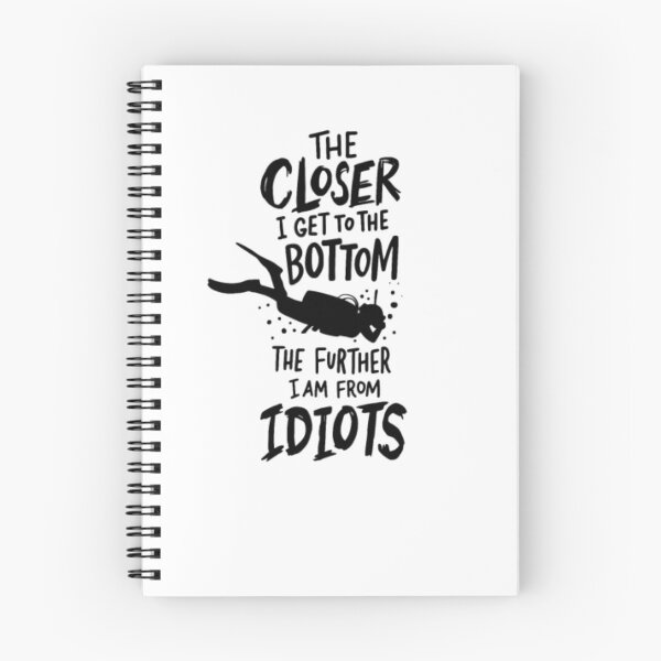 Item preview, Closer To The Bottom Scuba Diver Diving Gifts Dive designed and sold by DaneRhodes1.