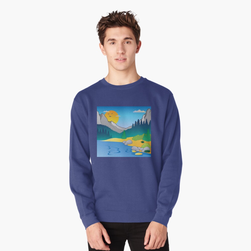 Nature T Shirts Pullover Sweatshirt By Issammadihi Redbubble - roblox template lightweight hoodie by issammadihi redbubble