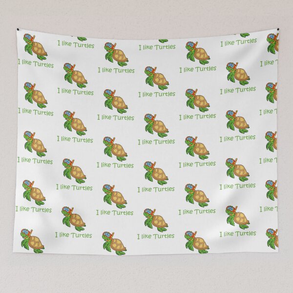 Item preview, I Like Turtles Funny Snorkeling Sea Turtle Drawing Turtle Lovers Bday Gift  designed and sold by FunnySunny T-Shirts.