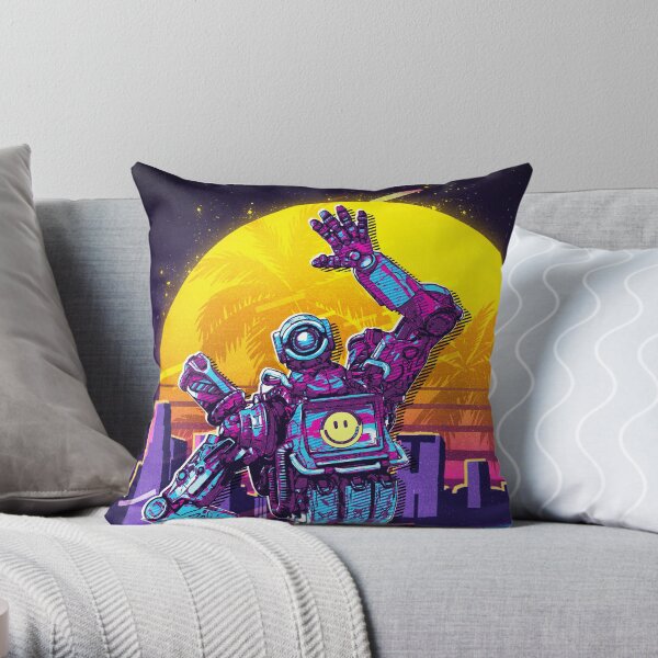 Apex Legends - Pathfinder 80s Retro Throw Pillow