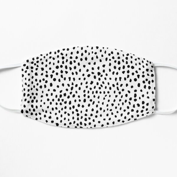 Dalmatian print Flat Mask