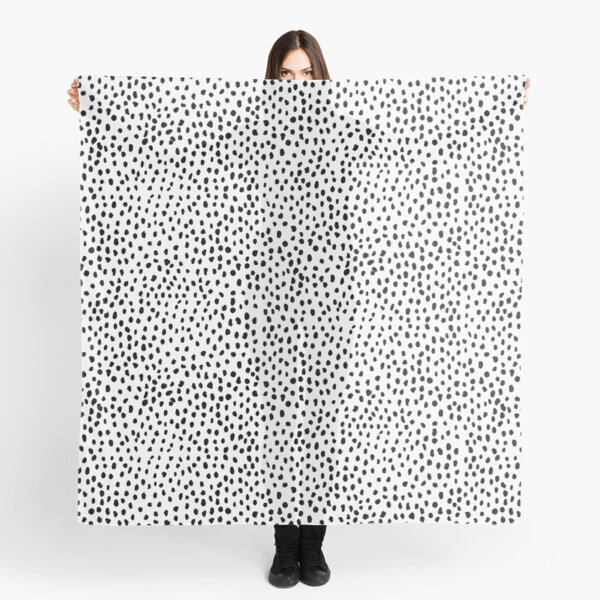 Dalmatian print Scarf