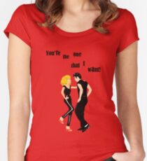 Grease "You're the One That I Want" Women's Fitted Scoop T-Shirt