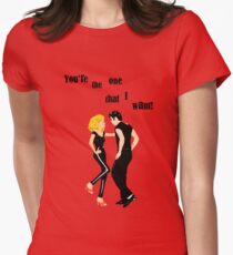 Grease "You're the One That I Want" Women's Fitted T-Shirt