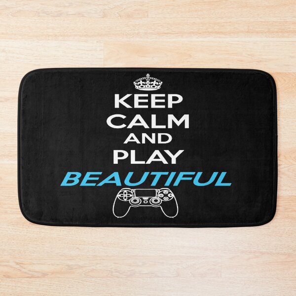 Item preview, Keep Calm and Play Beautiful (Playstation version) designed and sold by TagzbyPearce.