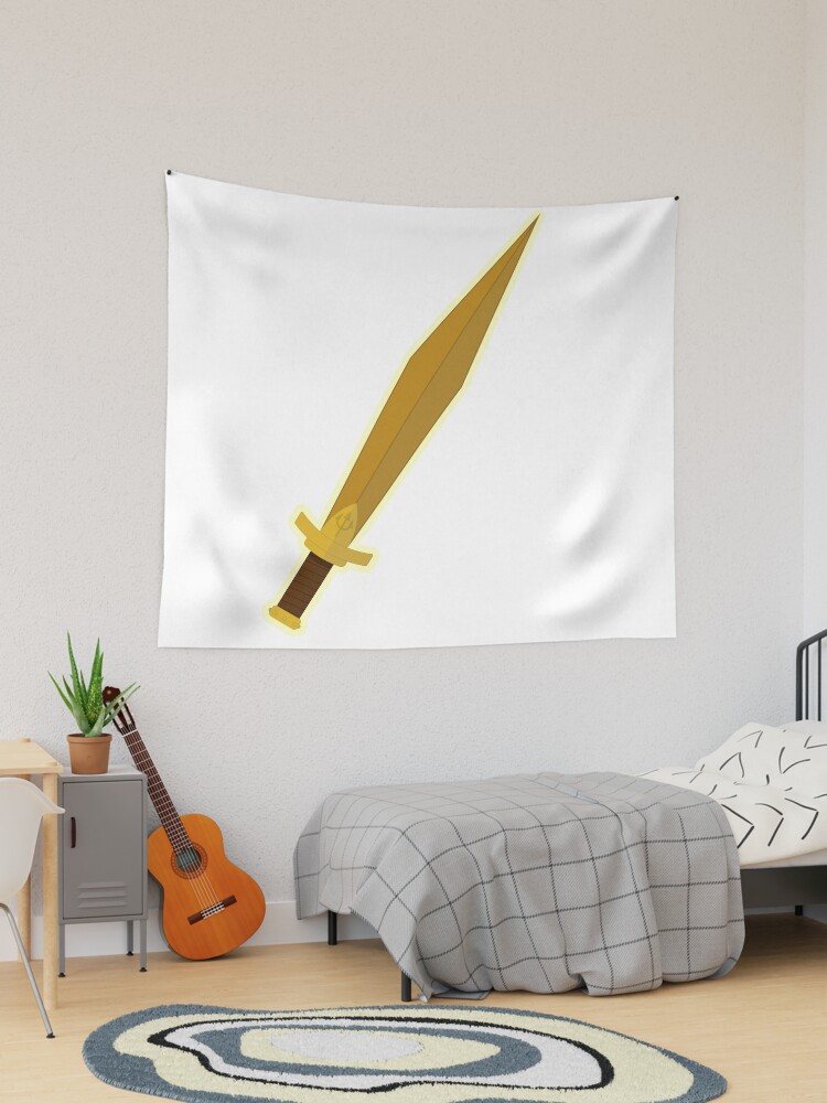 Anaklusmos AKA Riptide AKA percy jackson sword Art Board Print for Sale by  SimplyHilarious