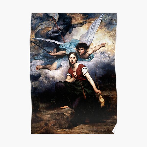 Joan of Arc by Eugène Thirion Poster