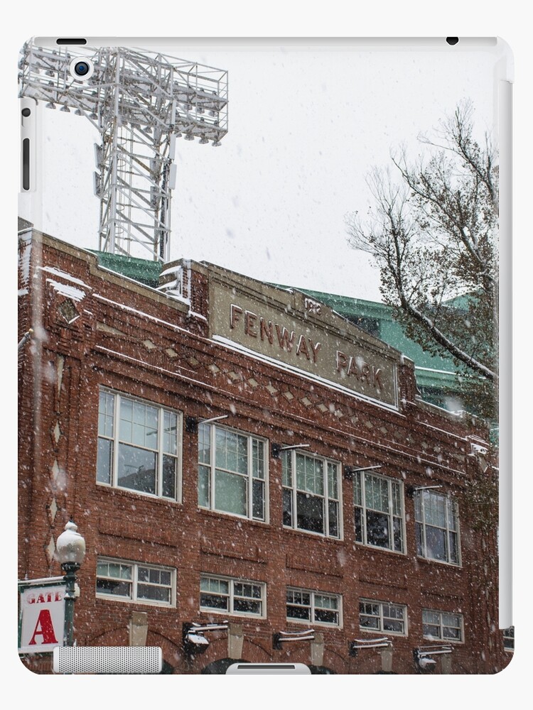 Snowy Fenway Park With Boston Red Sox Sign Along Lansdowne Street During  Boston Blizzard FREE SHIPPING 