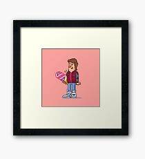 Marty McFly Framed Print