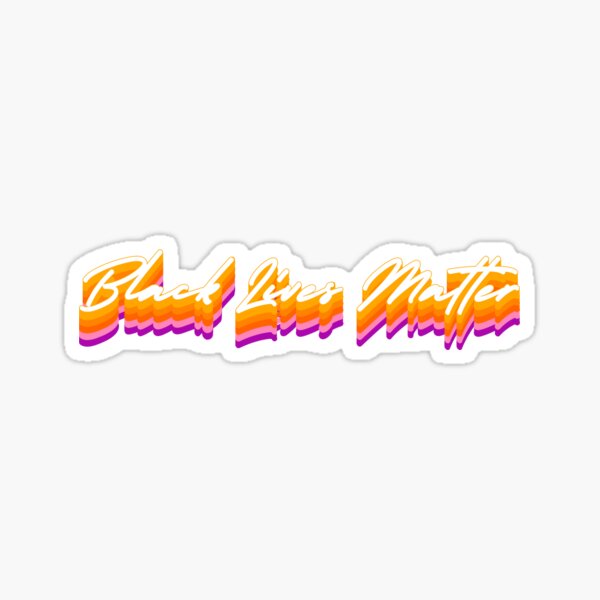 Black Lives Matter Sticker
