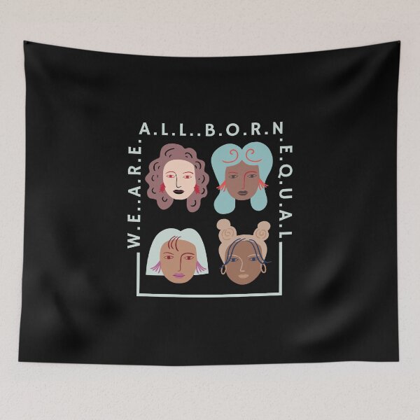 Item preview, We Are all Born Equal designed and sold by kindxinn.