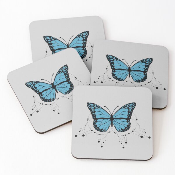 Artikelvorschau, Blue Butterfly, bohemian butterfly,boho entworfen und verkauft von FannFann.