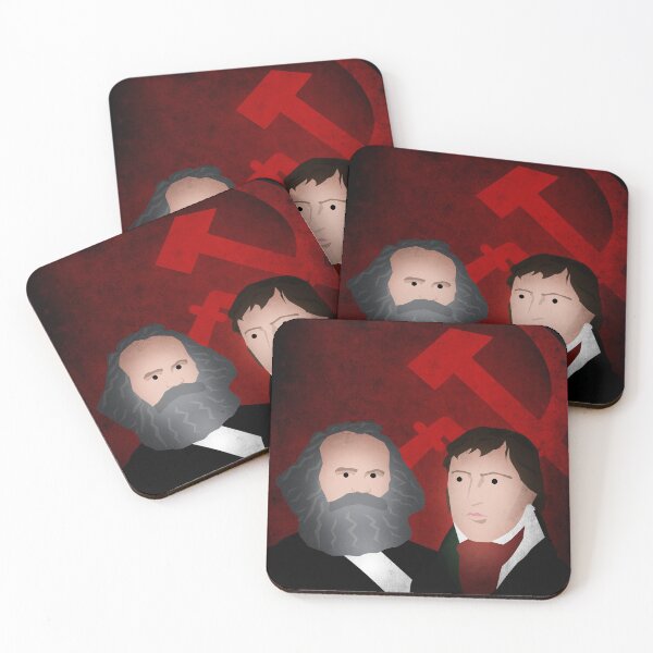 Artikelvorschau, HEGEL UND MARX - SOZIALISTISCHE PHILOSOPHEN - PORTRAITS ILLUSTRATION entworfen und verkauft von Clifford Hayes.