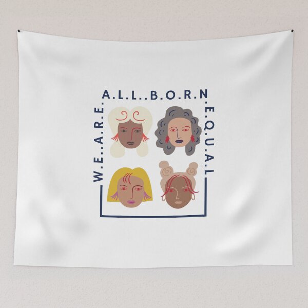 Item preview, We Are all Born Equal designed and sold by kindxinn.
