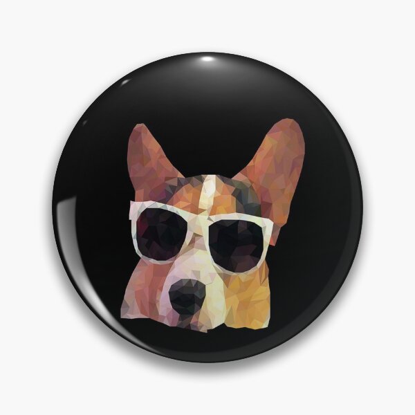 Artikelvorschau, Corgi polygonale Kunst entworfen und verkauft von HIMMLAM.