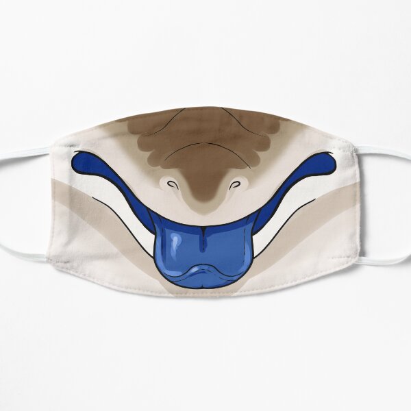 Emotive Blue Tongue Skink - Mad Mlem Flat Mask